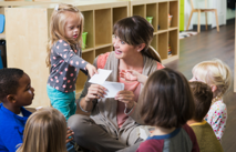 children sitting in a circle