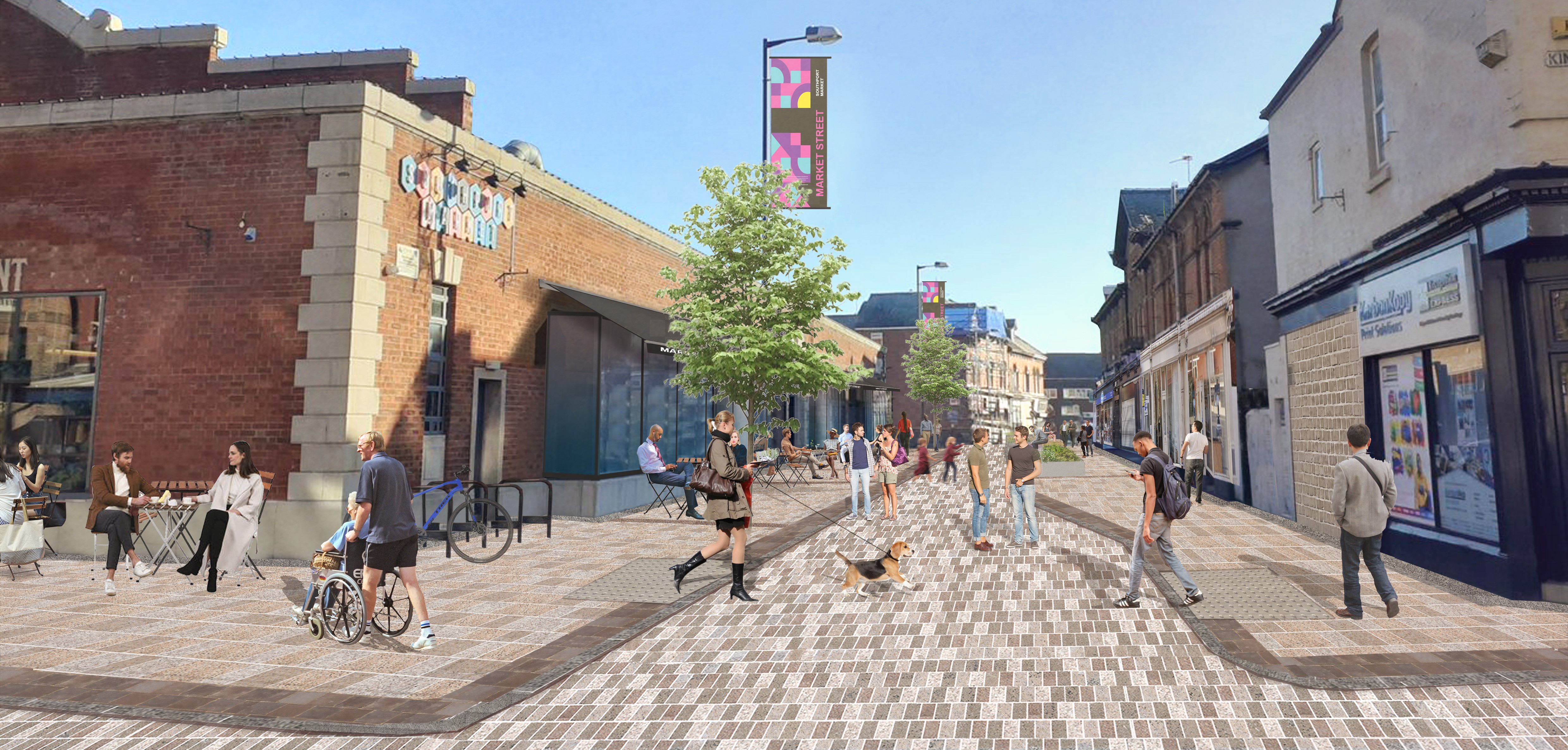 Phase 1 - Market Street, King Street and Eastbank Street