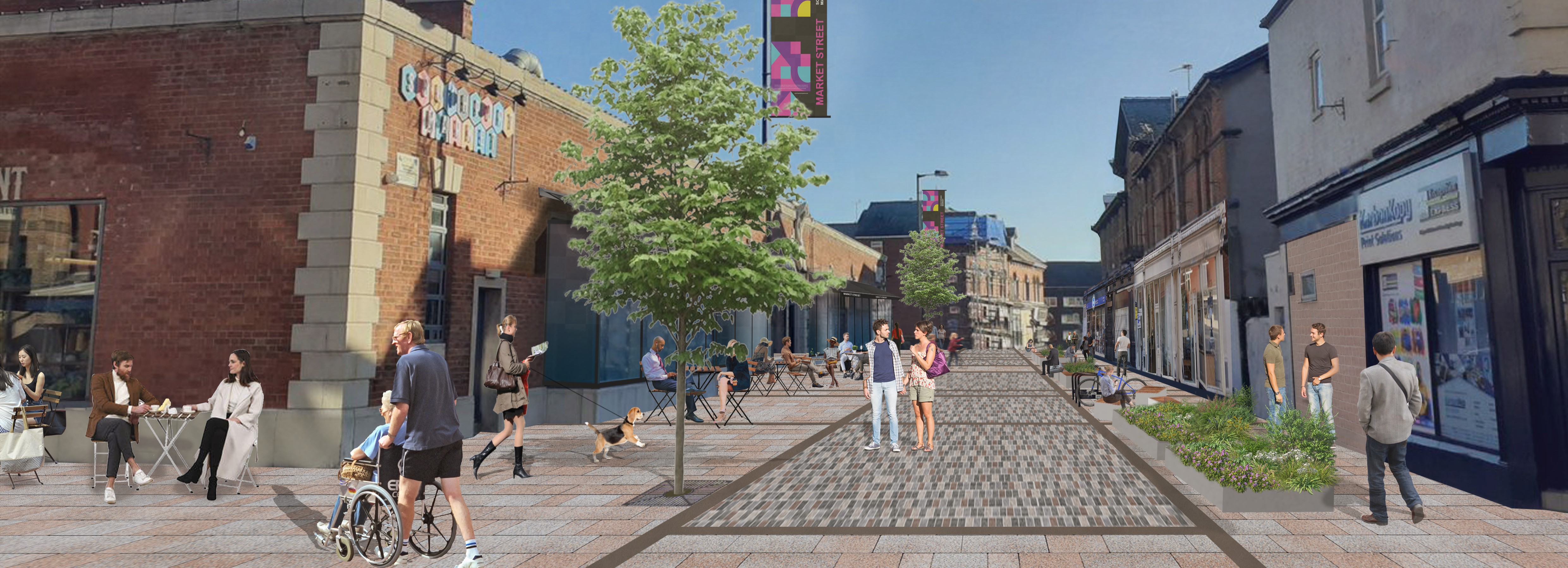 Phase 1 - Market Street, King Street and Eastbank Street