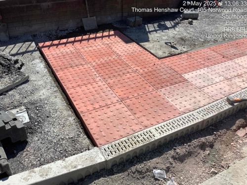 Progress pictures Southport Eastern Access Phase 1, Norwood Road, Sussex Road and Peel Street junction. - May 2025