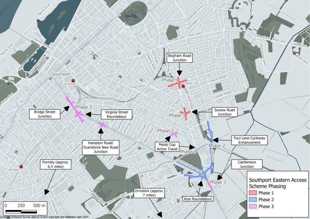 A picture of the SEA Phasing Plan (updated April 2025)